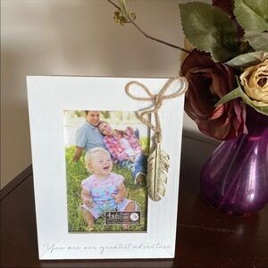 15/ NWT YOU ARE OUR GREATEST ADVENTURE PHOTO FRAME